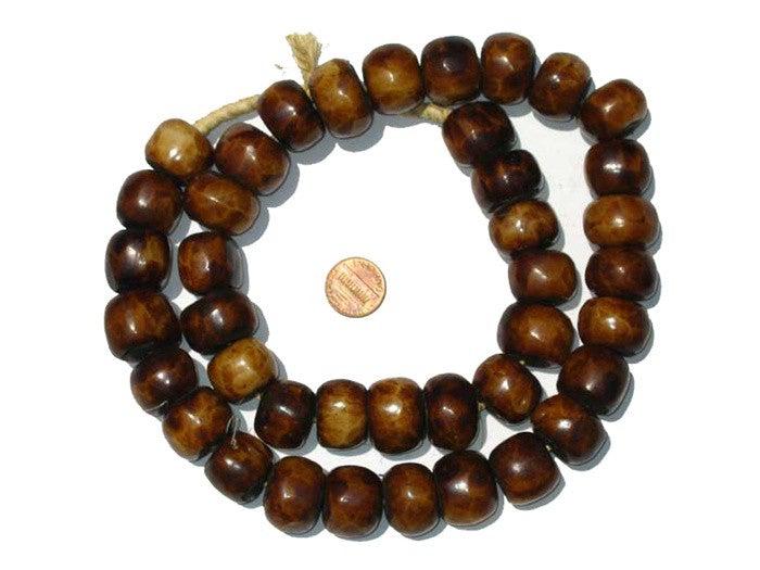 Brown Kenya Bone Beads (Large) - The Bead Chest