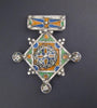 Multicolor Enameled Berber Pendant (Large)