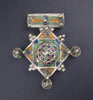 Multicolor Enameled Berber Pendant (Large)