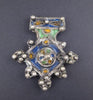 Multicolor Enameled Berber Pendant (Small)