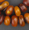 Moroccan Honey Amber Resin Beads (Graduated)