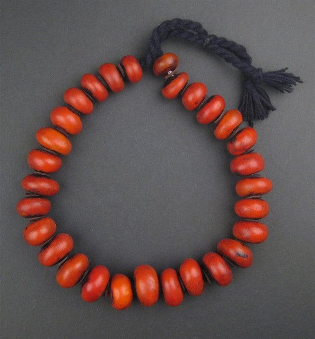 Moroccan Cherry Amber Resin Beads (Petite) - The Bead Chest
