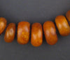 Moroccan Honey Amber Resin Beads (Petite)