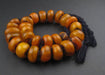Moroccan Honey Amber Resin Beads - The Bead Chest