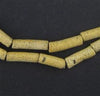 Yellow Moroccan Pottery Beads