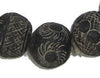 Dogon Mali Clay Spindle Beads (Round)
