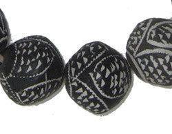 Dogon Mali Clay Spindle Beads (Bicone) - The Bead Chest