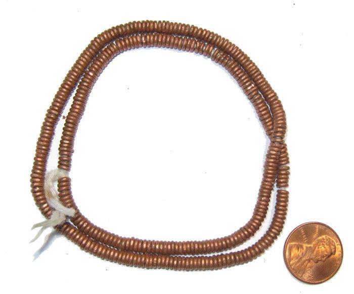 Kenya Copper Heishi Beads - The Bead Chest