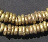 Nigerian Brass Donut Beads