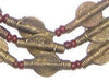Smooth Sun Design Brass Baule Beads (12mm)