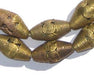 Brass Filigree Beads, Bicone Design - The Bead Chest