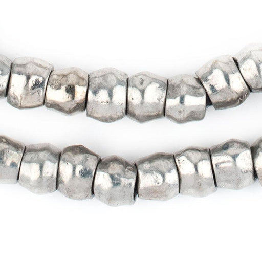 Silver Mursi Ring Beads (10mm) - The Bead Chest