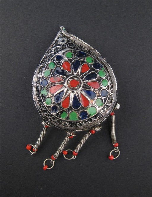Vintage Fancy Berber Pendant (Large) - The Bead Chest