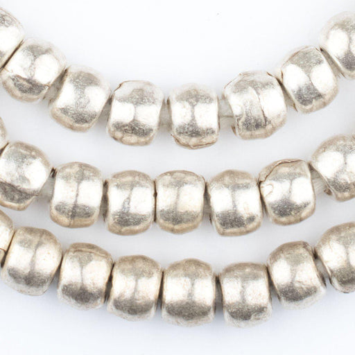Silver Ethiopian Padre Beads (8mm)