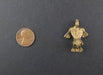 Frog Brass Pendant from Africa - The Bead Chest