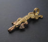 Alligator Brass Pendant from Africa