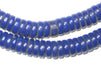Sliced Blue Prosser Beads (8mm) - The Bead Chest