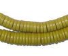 Sliced Yellow Prosser Beads