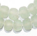 Clear Recycled Glass Beads (18mm) - The Bead Chest