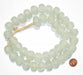 Clear Recycled Glass Beads (18mm) - The Bead Chest