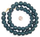 Teal Recycled Glass Beads (18mm) - The Bead Chest