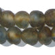 Blue Brown Swirl Recycled Glass Beads (14mm) - The Bead Chest