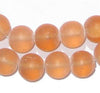 Peach Recycled Glass Beads (Large)