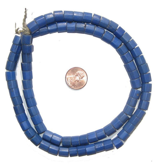 Russian Blue Glass Beads - The Bead Chest