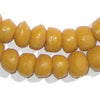 Amber Sandcast Beads
