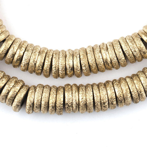 Brass Donut Beads (10mm) - The Bead Chest
