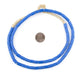 Cobalt Blue Ghana Glass Cylinder Beads (9x6mm) - The Bead Chest