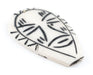 Carved White Kenya Bone Mask Pendant - The Bead Chest
