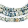 Ancient Djenne Nila Blue Glass Beads (Long Strand)