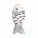 Carved White Kenya Bone Fish Pendant - The Bead Chest