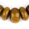 Moroccan Translucent Honey Amber Resin Beads (Graduated)
