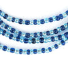 Blue Medley Ghana Glass Seed Beads (4mm)