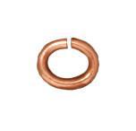 3x2mm Copper Oval Jump Rings (Approx 500 pieces) - The Bead Chest