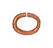 4x3mm Copper Oval Jump Rings (Approx 500 pieces) - The Bead Chest