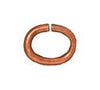 4x3mm Copper Oval Jump Rings (Approx 500 pieces)