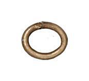4x3mm Antiqued Brass Oval Jump Rings (Approx 500 pieces) - The Bead Chest