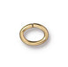 5x3.5mm Gold Plated Oval Jump Rings (Approx 100 pieces) - The Bead Chest