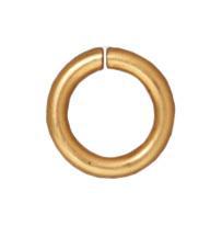 TierraCast 5mm Gold Plated Round Jump Rings (Approx 100 pieces) - The Bead Chest