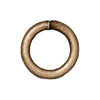 TierraCast 5mm Antiqued Brass Round Jump Rings (Approx 100 pieces)