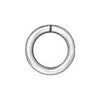 TierraCast 4mm Silver Plated Round Jump Rings (Approx 500 pieces)