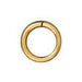 TierraCast 4mm Gold Plated Round Jump Rings (Approx 500 pieces) - The Bead Chest