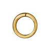 TierraCast 4mm Gold Plated Round Jump Rings (Approx 500 pieces)