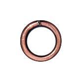TierraCast 4mm Copper Round Jump Rings (Approx 500 pieces) - The Bead Chest