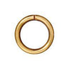 TierraCast 6mm Gold Plated Round Jump Rings (Approx 100 pieces)