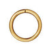 TierraCast 8mm Gold Plated Round Jump Rings (Approx 100 pieces) - The Bead Chest