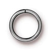 TierraCast 8mm White Bronze Plated Round Jump Rings (Approx 100 pieces)